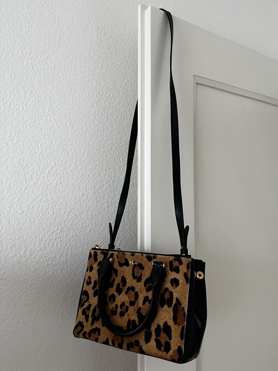 Ralph Lauren Taschen für Damen: Wunderschöne Ralph Lauren Tasche Leopard schwarz/braun – Gebraucht aus Olten von hahnice99 5