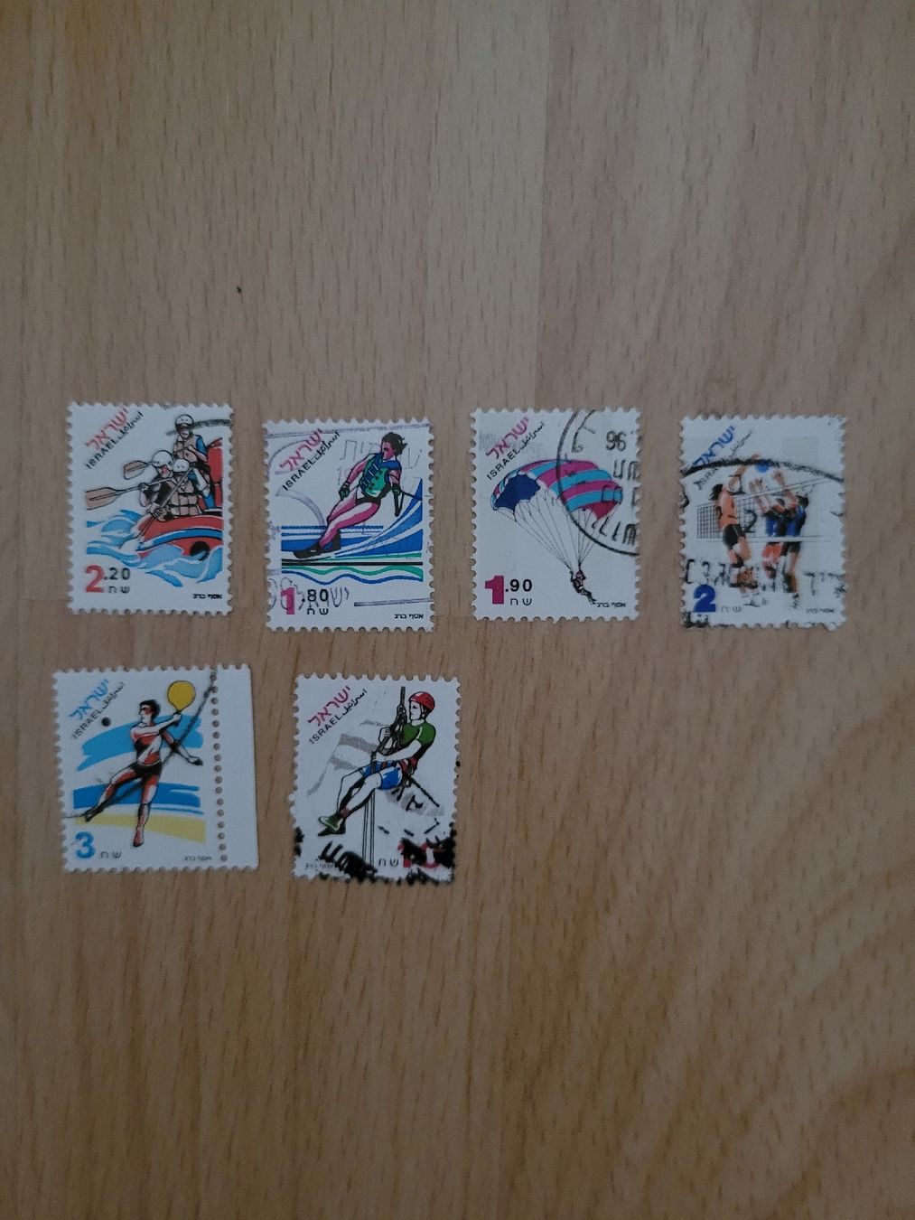 Tutti i francobolli: Briefmarken Israel Sport – Usato da Inwil venduto da Flower2325