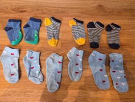 Sneaker Socken Gr. 29 - 31, 6 Paare