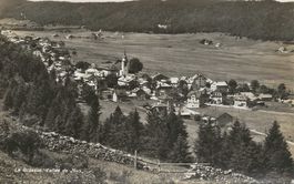 Le Brassus Dorfansicht VD Vallée de Joux 1939