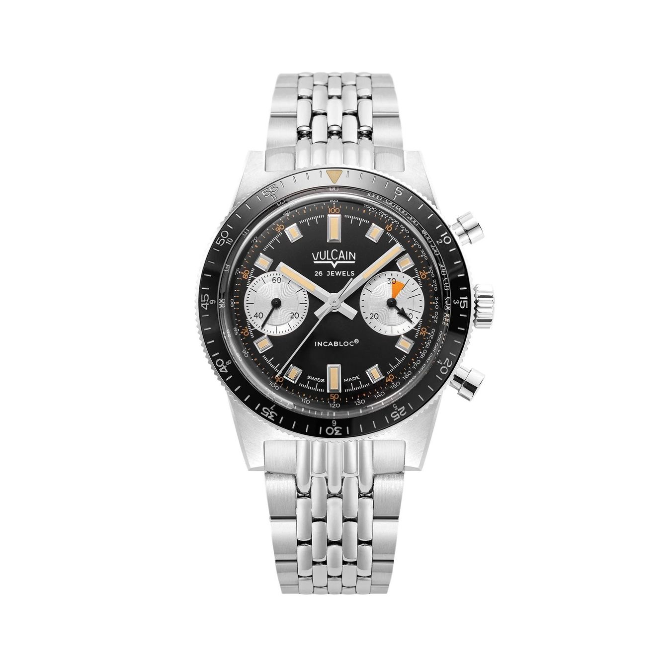Vulcain Orologi: Vulcain Automatic Skindiver Black 590176A07.BHM – Nuovo e nell'imballaggio originale da Carouge GE venduto da Watchaser