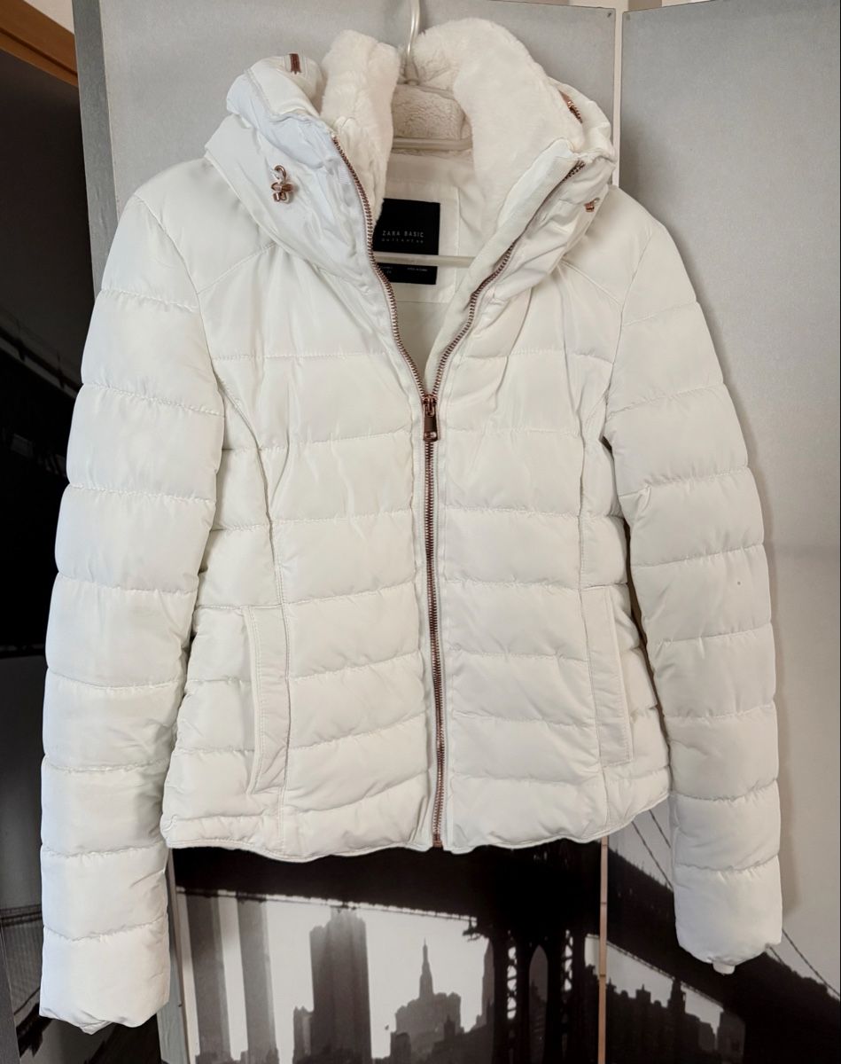 Zara Giacche: Giacca invernale Zara Basic bianca taglia XS – Usato da S. Pietro venduto da pap_nd2w