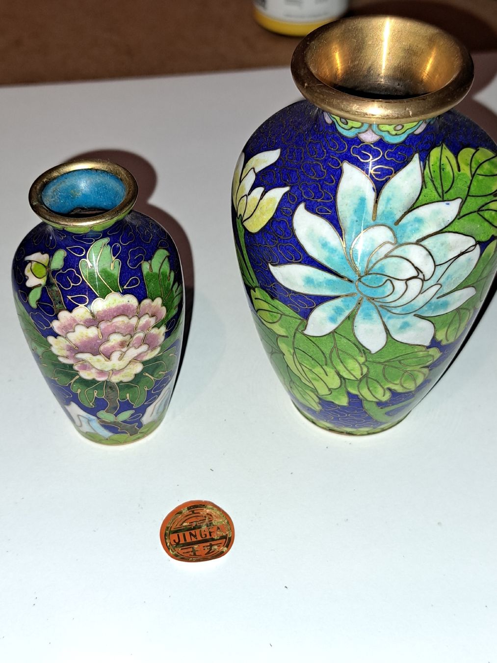 Vasi & Recipienti: Cloisonné, Vintage, Handbemalt, Vasen – Usato da Kölliken venduto da Upcycling-by-Mc-TAM