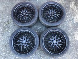 Barracuda Felgen mit Reifen 5x100 /225 40 R18 Subaru VW Golf