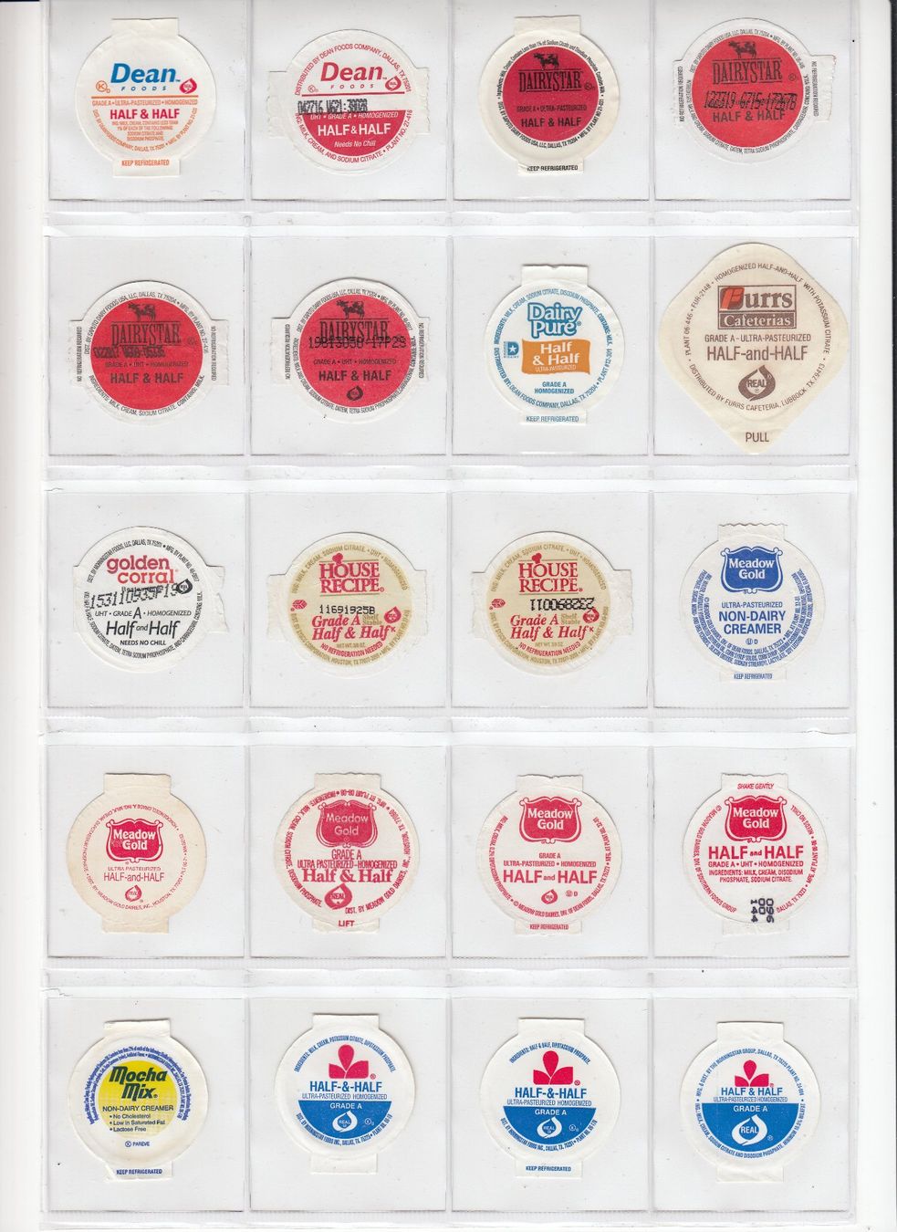 Coperchi dei cremini per caffè: USA_11, Einzelstücke  Texas – Usato da Burgdorf venduto da veieli20