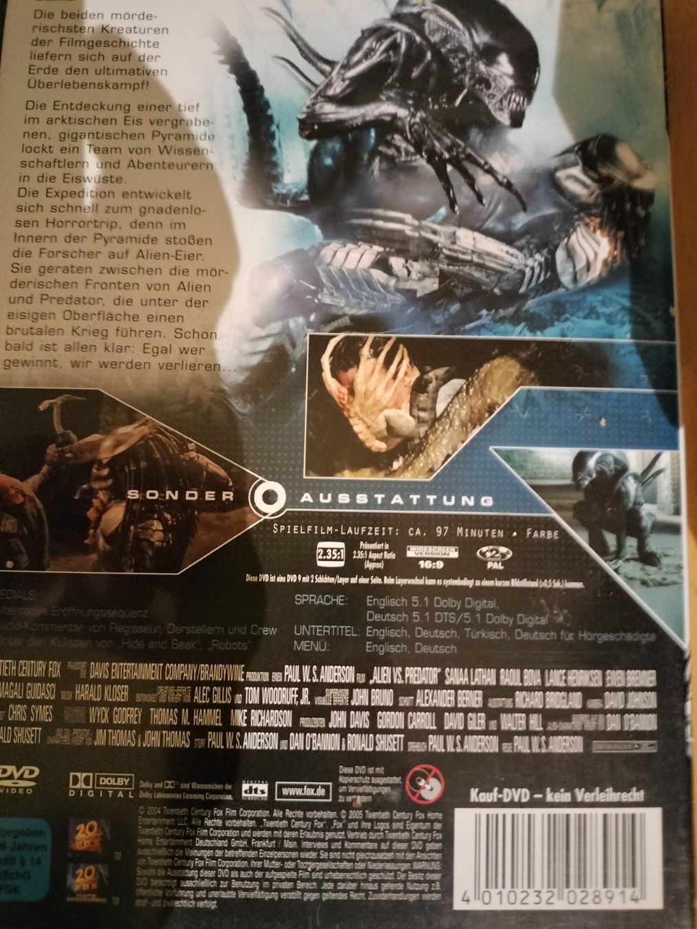 Alle DVDs: DVD alien vs predator – Gebraucht aus Heimberg von Rockenrol 1