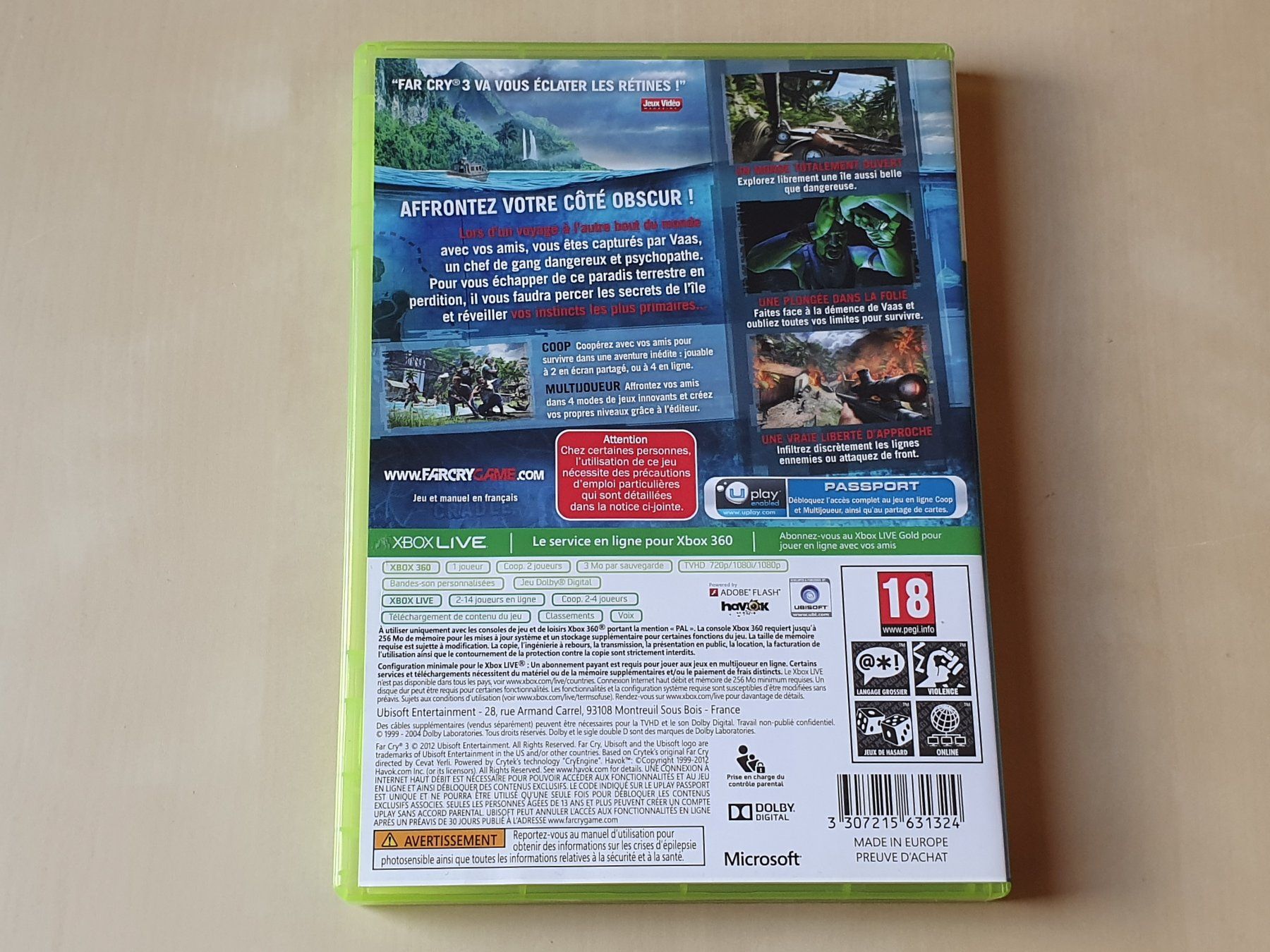 Microsoft Jeux: Farcry 3 FRA – D'occasion à Stansstad par collectorsshop 1