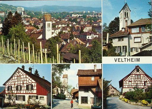 Cartoline postali: WINTERTHUR VELTHEIM – Usato da Jona venduto da philajona