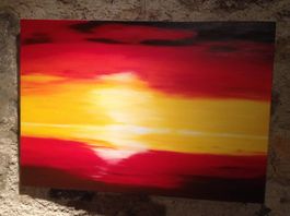 Bild "Redsea" (Oel) 70x100 cm