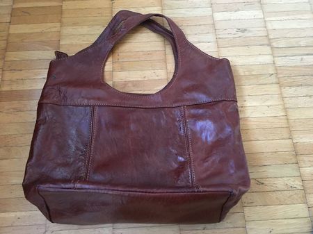 Ledertasche Braun