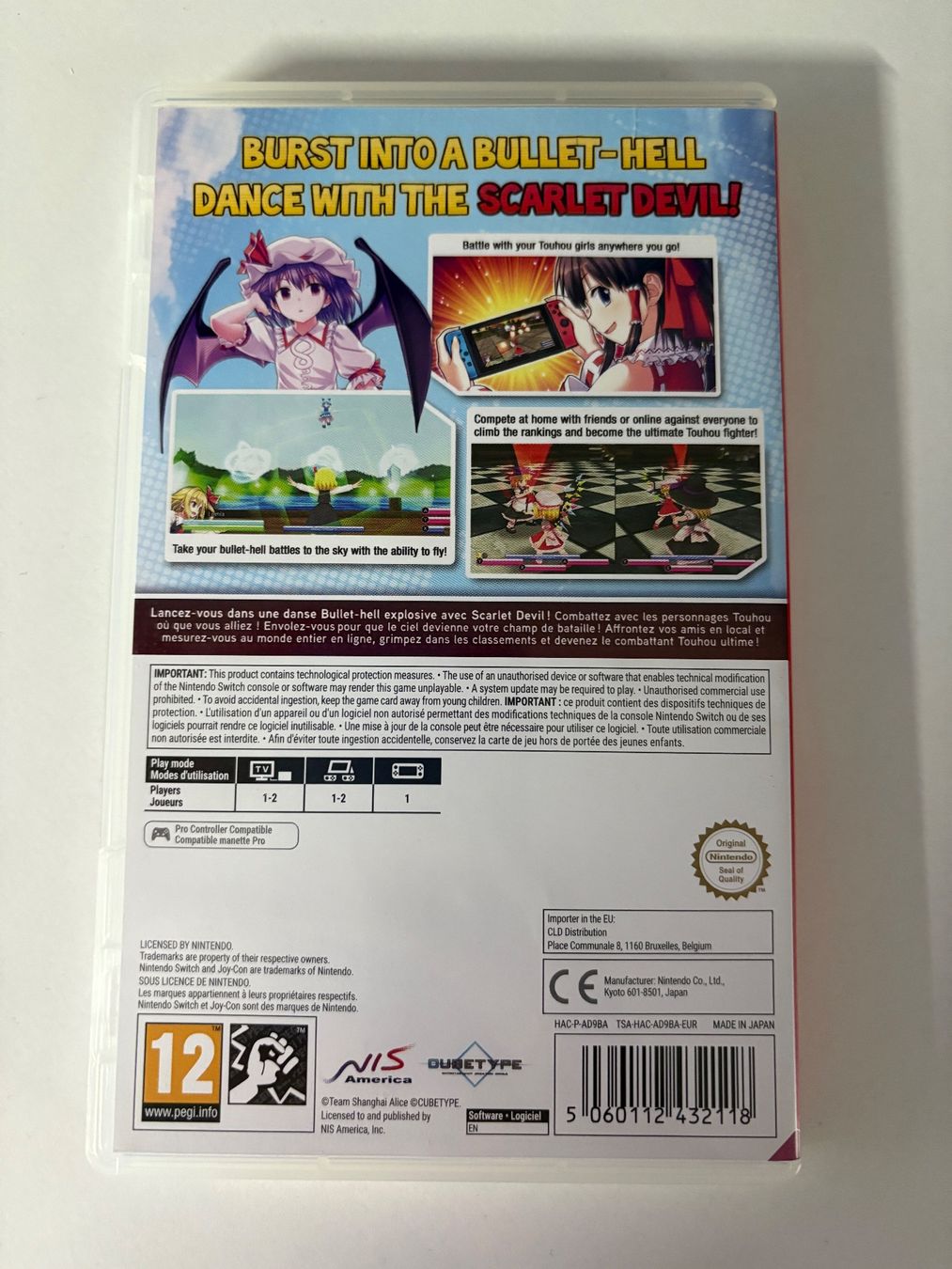 Nintendo Spiele: Touhou Kobuto V Burst Battle (Switch) – Neu (gemäss Beschreibung) aus Rorschach von Costa_18 1