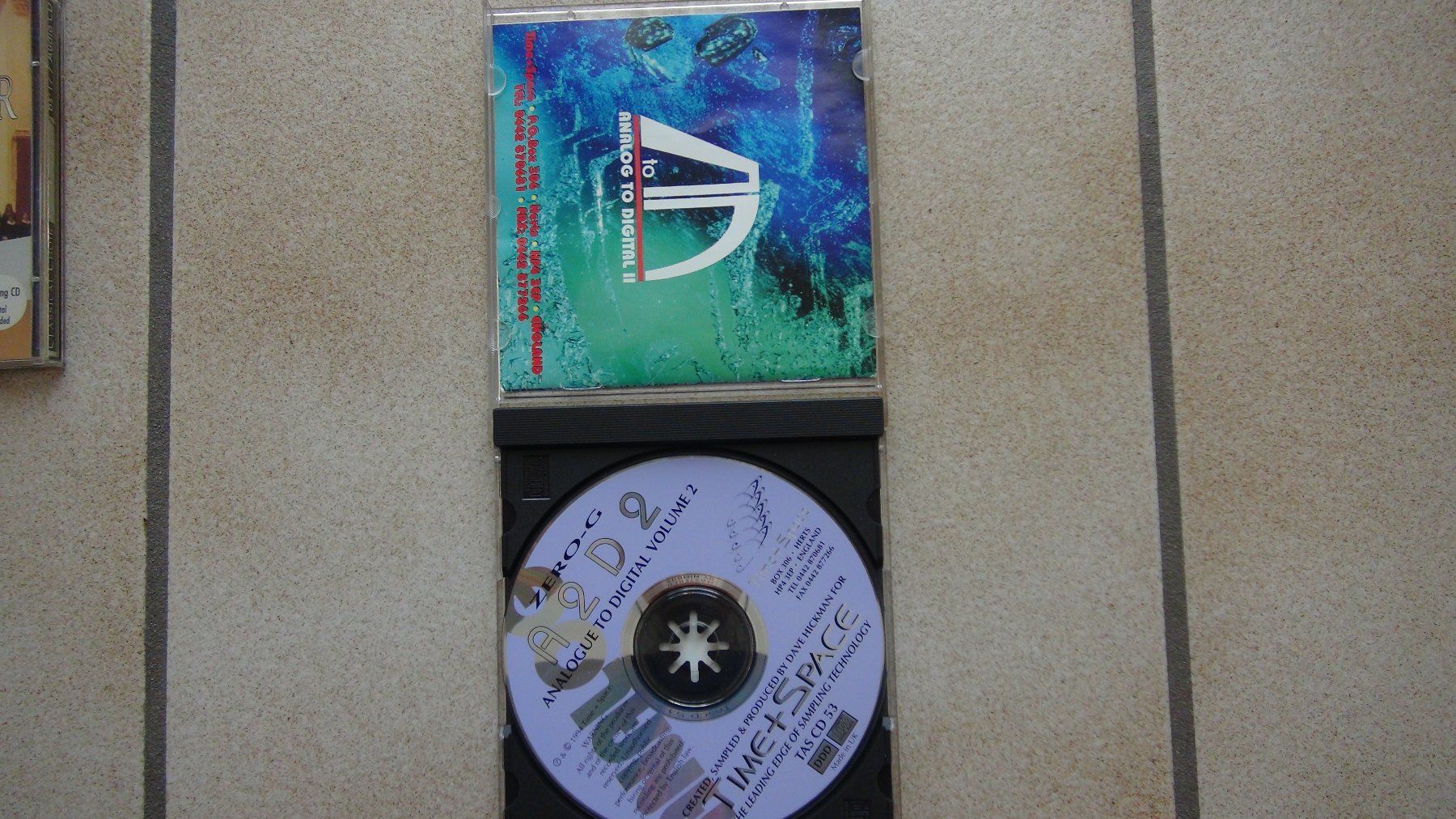 CDs: A2D2  ZERO -G Euro Tech Chor T.R.R.H,  Sample CD getestet – Gebraucht aus Lützelflüh-Goldb von sil_vx8m 2