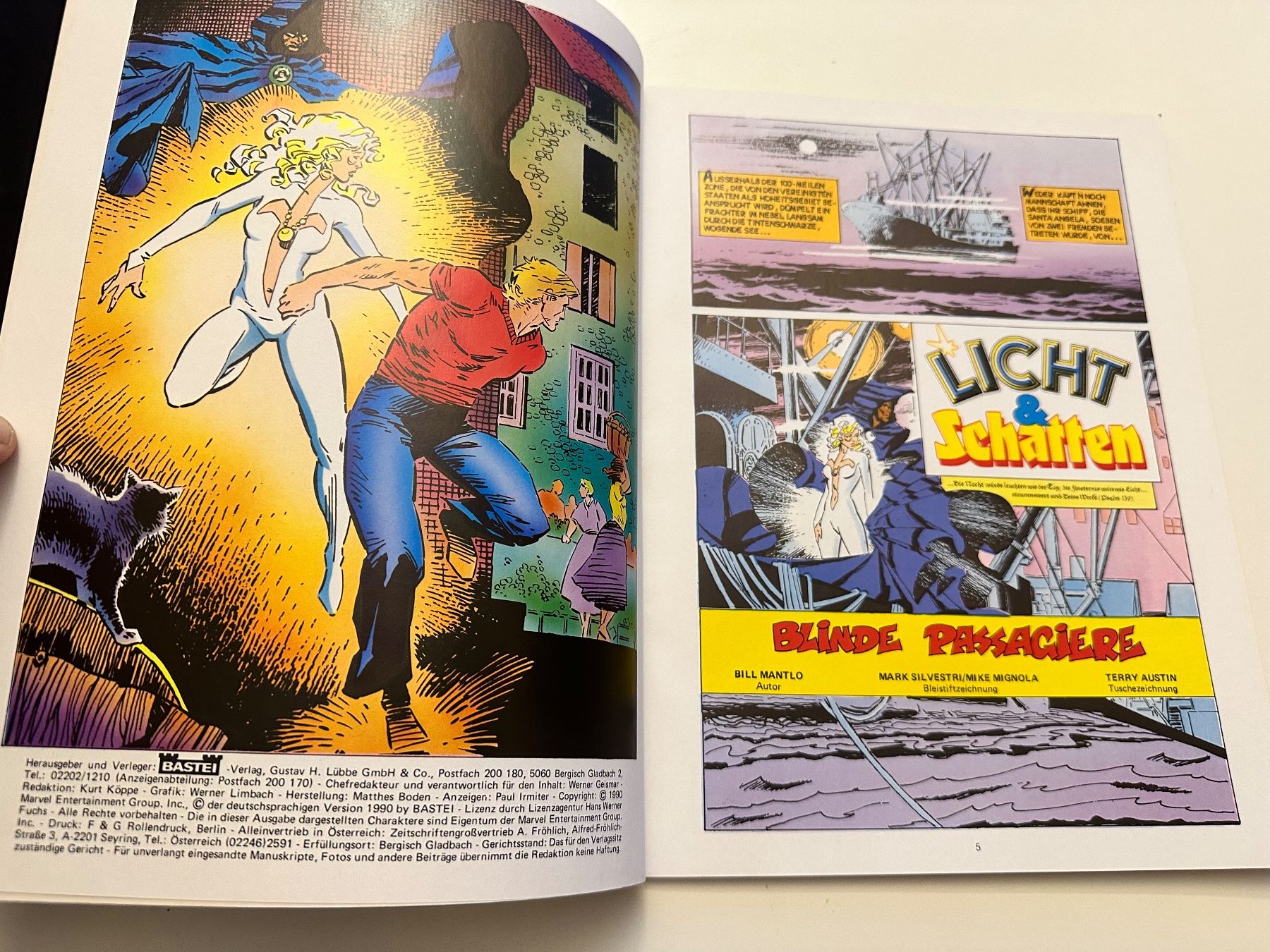 Comics: MARVEL NR. 10 - Berühmte Kult-Comics - LICHT & SCHATTEN – Gebraucht aus Münsingen von Ganjam 3