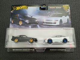 Hot Wheels Car Culture '96 Nissan 180SX / SilEighty Set!