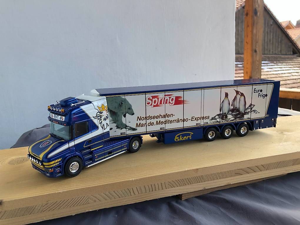 Tekno Modellbausätze & Standmodelle: Scania Longline Spring 1:50 Tekno WSI Conrad – Neu und originalverpackt aus Lessoc von beletteman