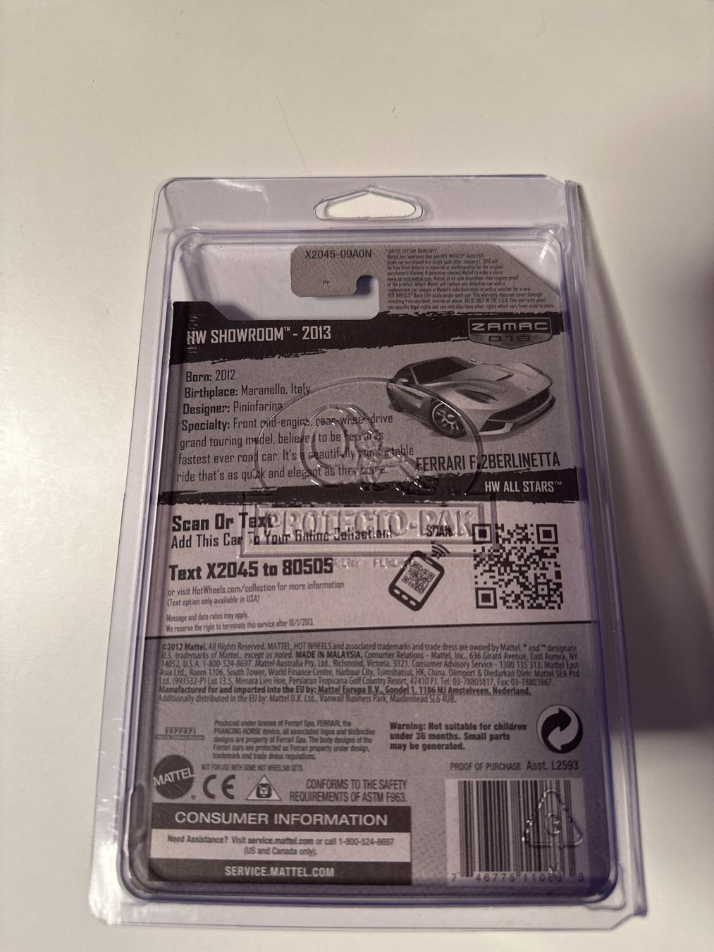 Hot Wheels Modellini d'auto: 4x Hot Wheels Ferrari OVP + Protector – Nuovo (secondo la descrizione) da Basel venduto da Brani91 6