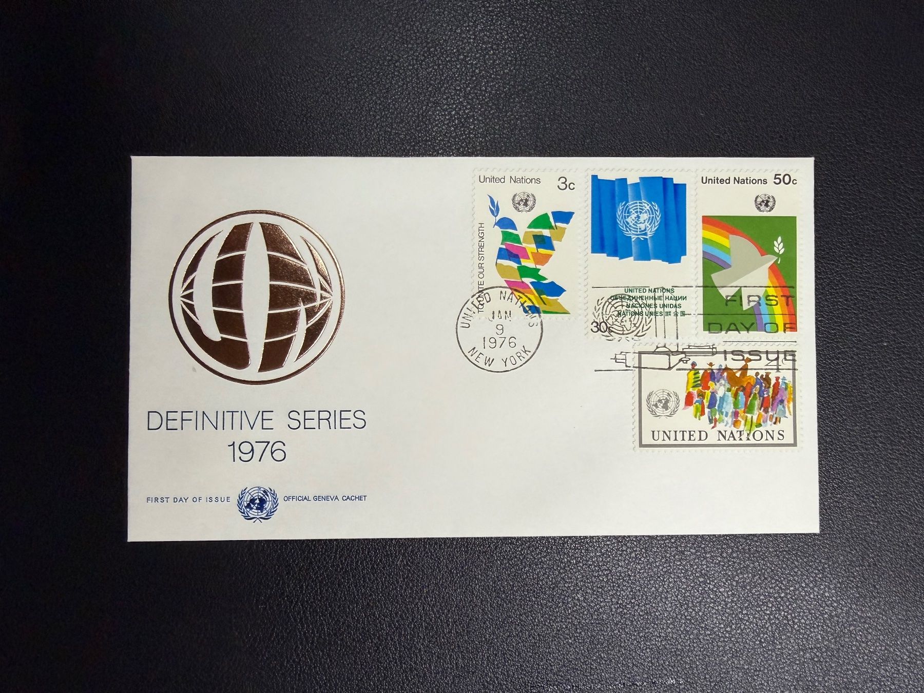 Tutti i francobolli: UNO New York FDC 1976 – Usato da oberrüti venduto da jeanmei