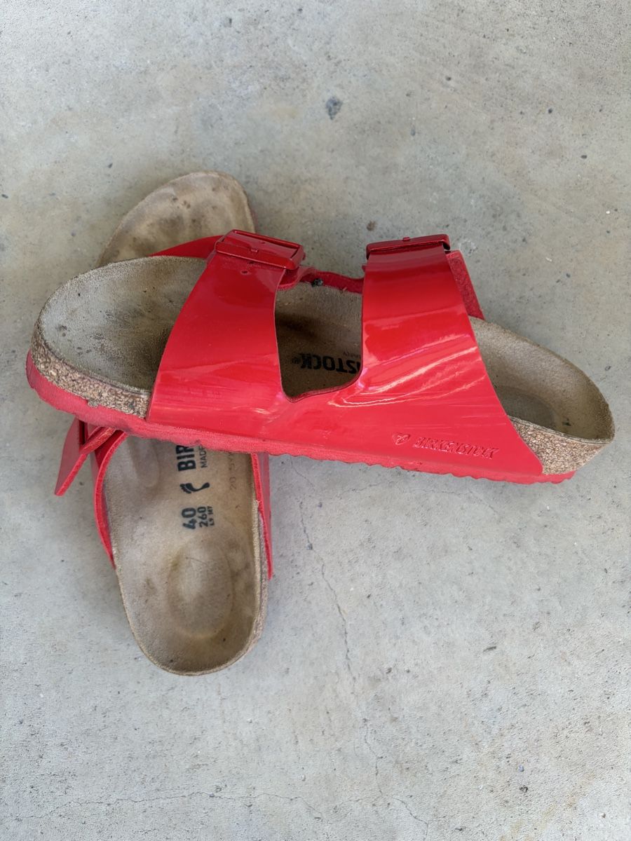 Birkenstock Scarpe da donna: Wenig gebraucht Lack Birkenstock 40/Schmal – Usato da zürich venduto da lottene21 1