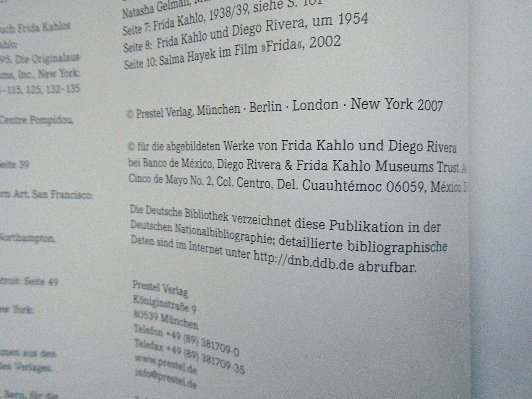 Libri: LEBENSSTATIONEN -- Frida Kahlo & Diego Rivera – Usato da Pfeffingen venduto da Elfenstein 6
