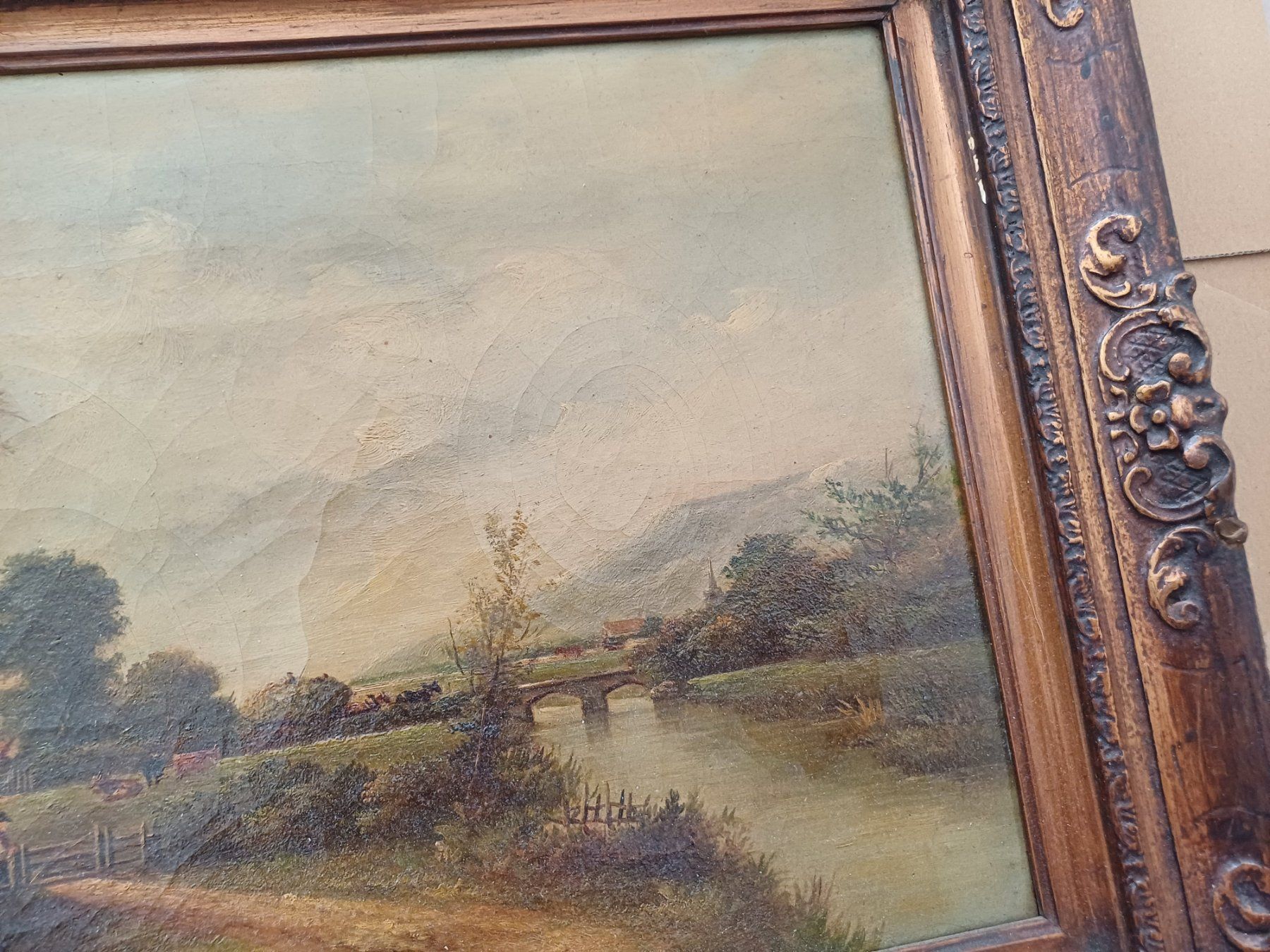 Gemälde: Ölgemälde H.B.Koekkoek ca 1900 – Gebraucht aus Beringen von ms.doms 2
