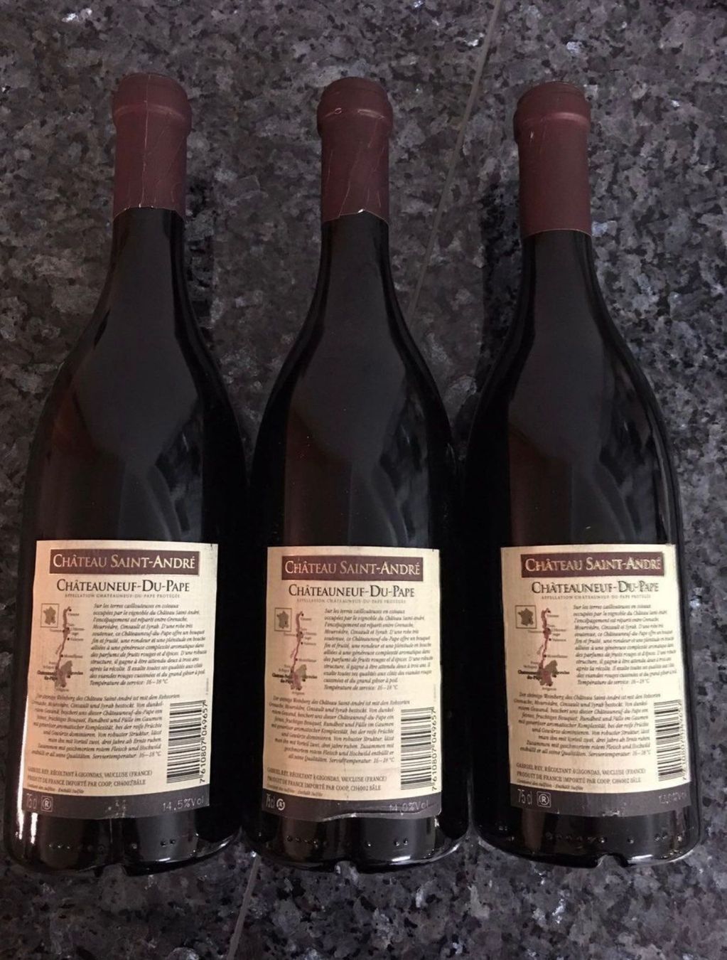 Vino: Weine CHÂTEAU SAINT-ANDRÉ aus Frankreich 2010-2011 – Usato da Schöftland venduto da lazer04 3