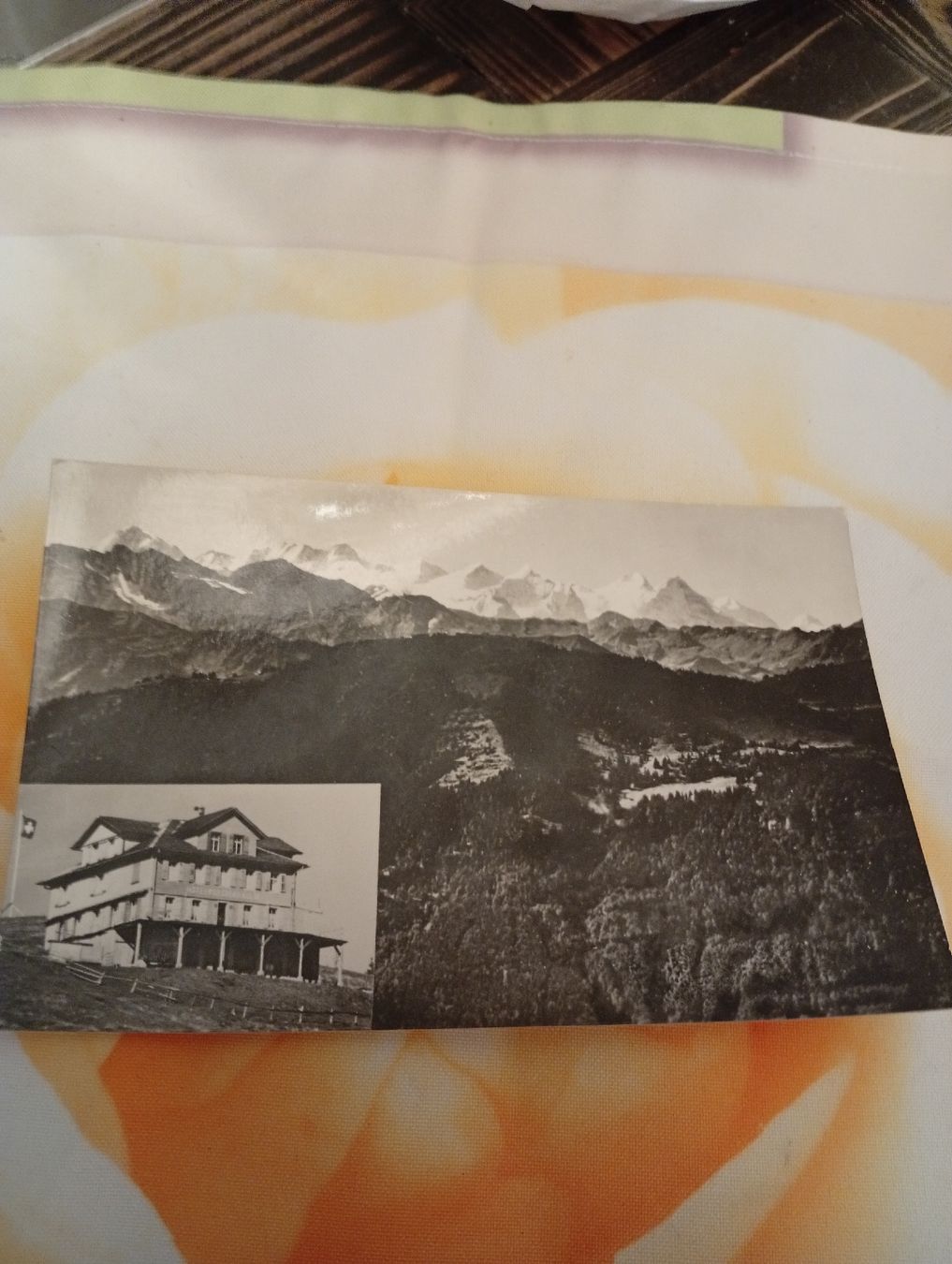 Cartoline postali: Alte Ansichtskarte Berner Alpen, Berggasthaus Wildspitz. – Usato da Engelburg venduto da CH.Me