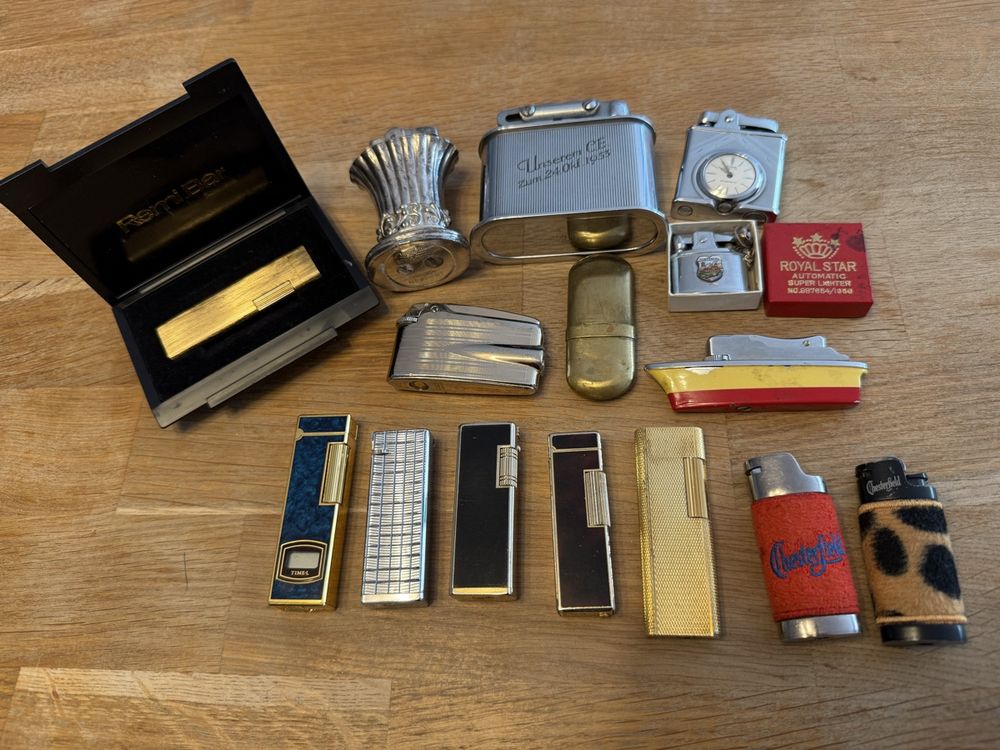 Feuerzeug Sammlung: Vintage Feuerzeuge (Gebraucht) in Goldach für CHF ...
