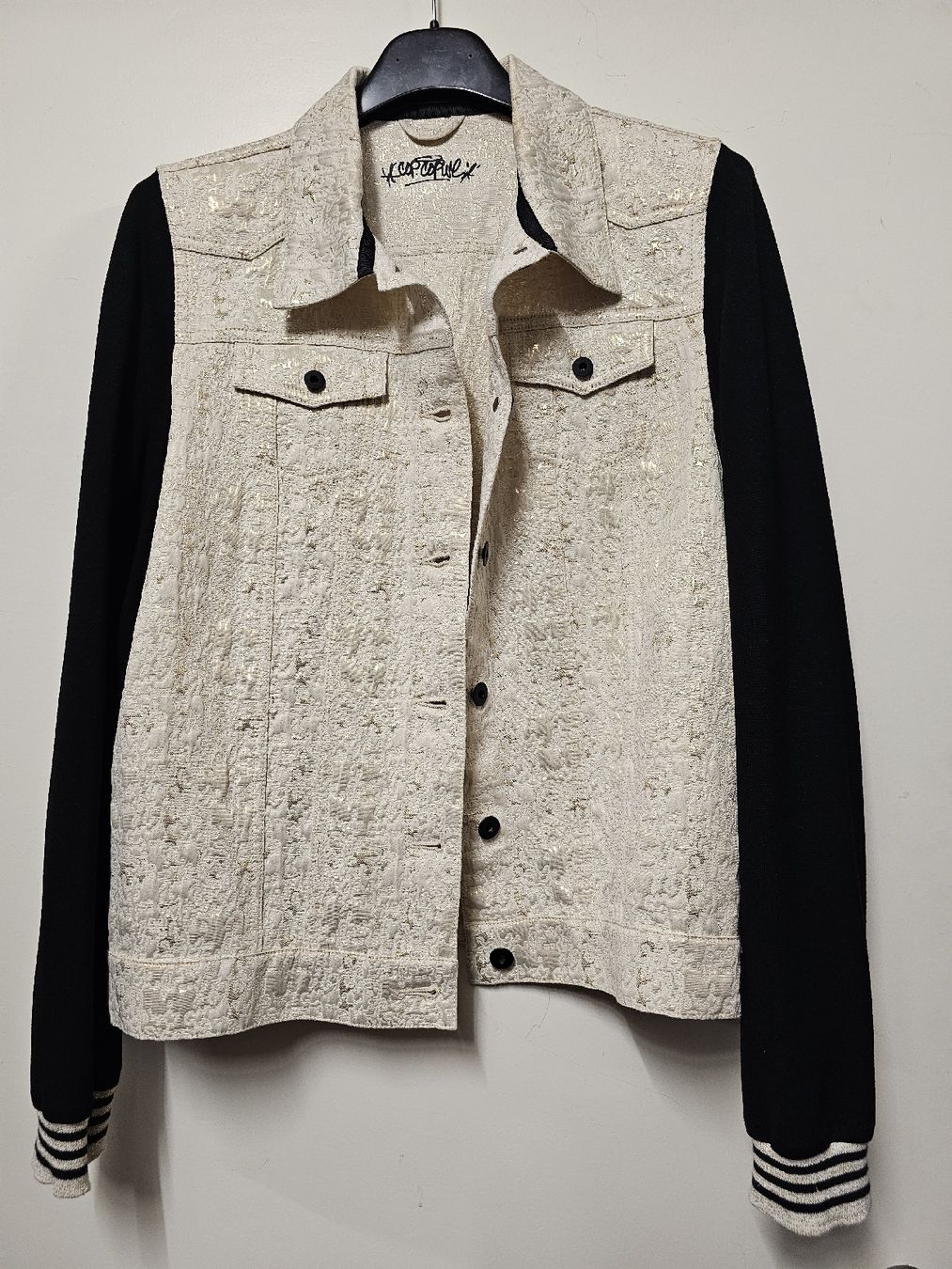 Giacche: Ensemble Neuf/Veste et Jupe/ Beige/Doré "Cop-Copine" – Nuovo (secondo la descrizione) da Basel venduto da Paloma6261 3