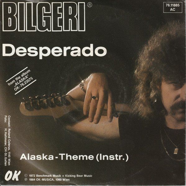 Schallplatten: Bilgeri: Desperado 7" – Gebraucht aus Steinhausen von Vilivinili