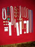Modeschmuck Konvolut ca. 25–30 Teile mit Vintage & Neu