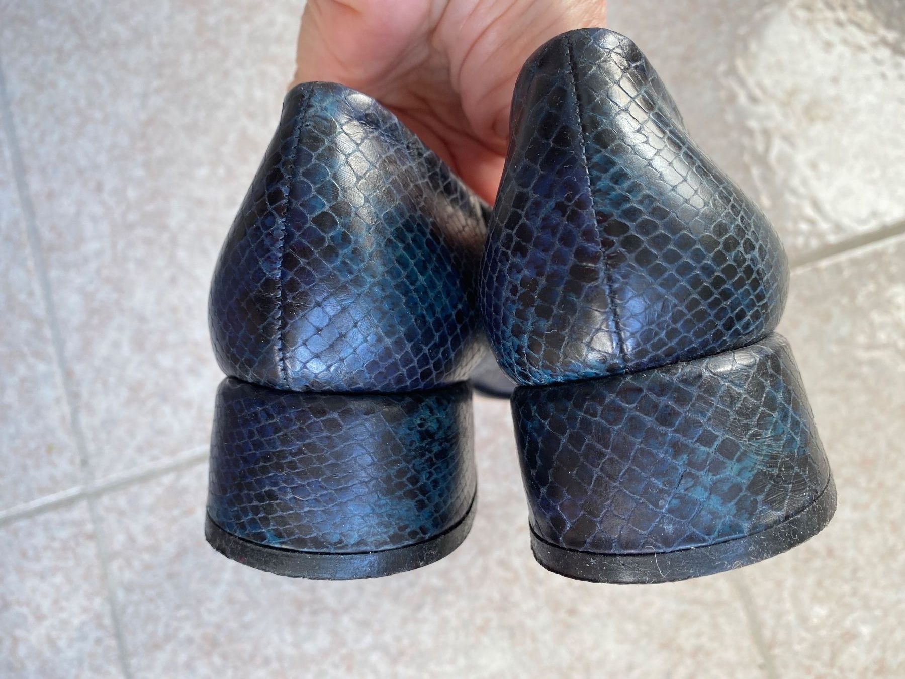 Scarpe da donna: PANCHO Leder Damenschuhe Vintage – Usato da Besazio venduto da lionheart63 4