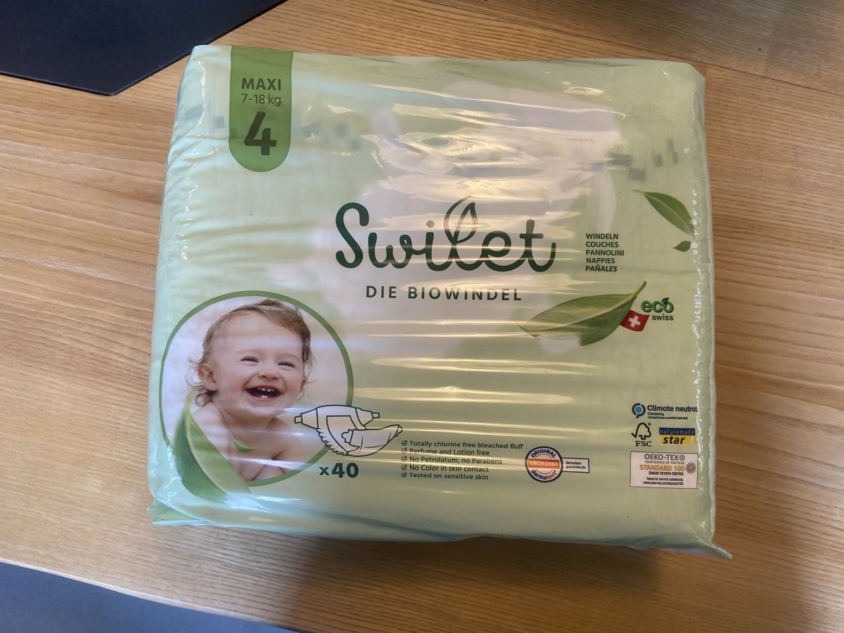 Secchi per pannolini & Pannolini: Swilet Biowindeln Grösse 4 – Nuovo (secondo la descrizione) da Wasen im Emmental venduto da Jomaga 1
