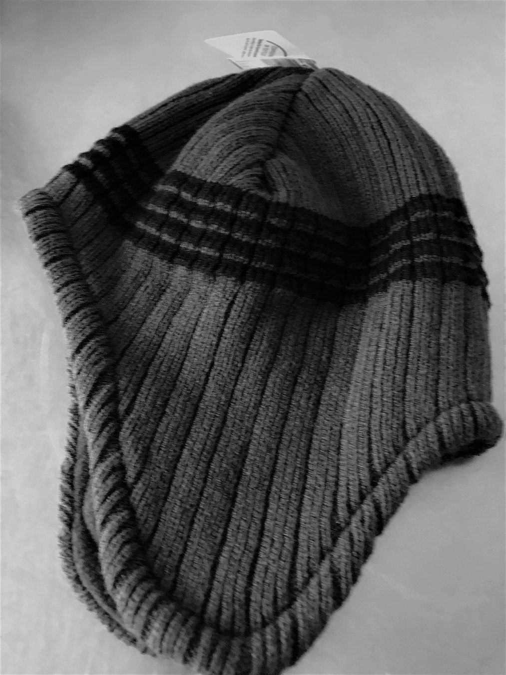 Copricapi, berretti & cappellini: Peru-Mütze gestrickt, Fleecefutter, anthrazit, 1-size – Nuovo e nell'imballaggio originale da Adliswil venduto da vette56 3