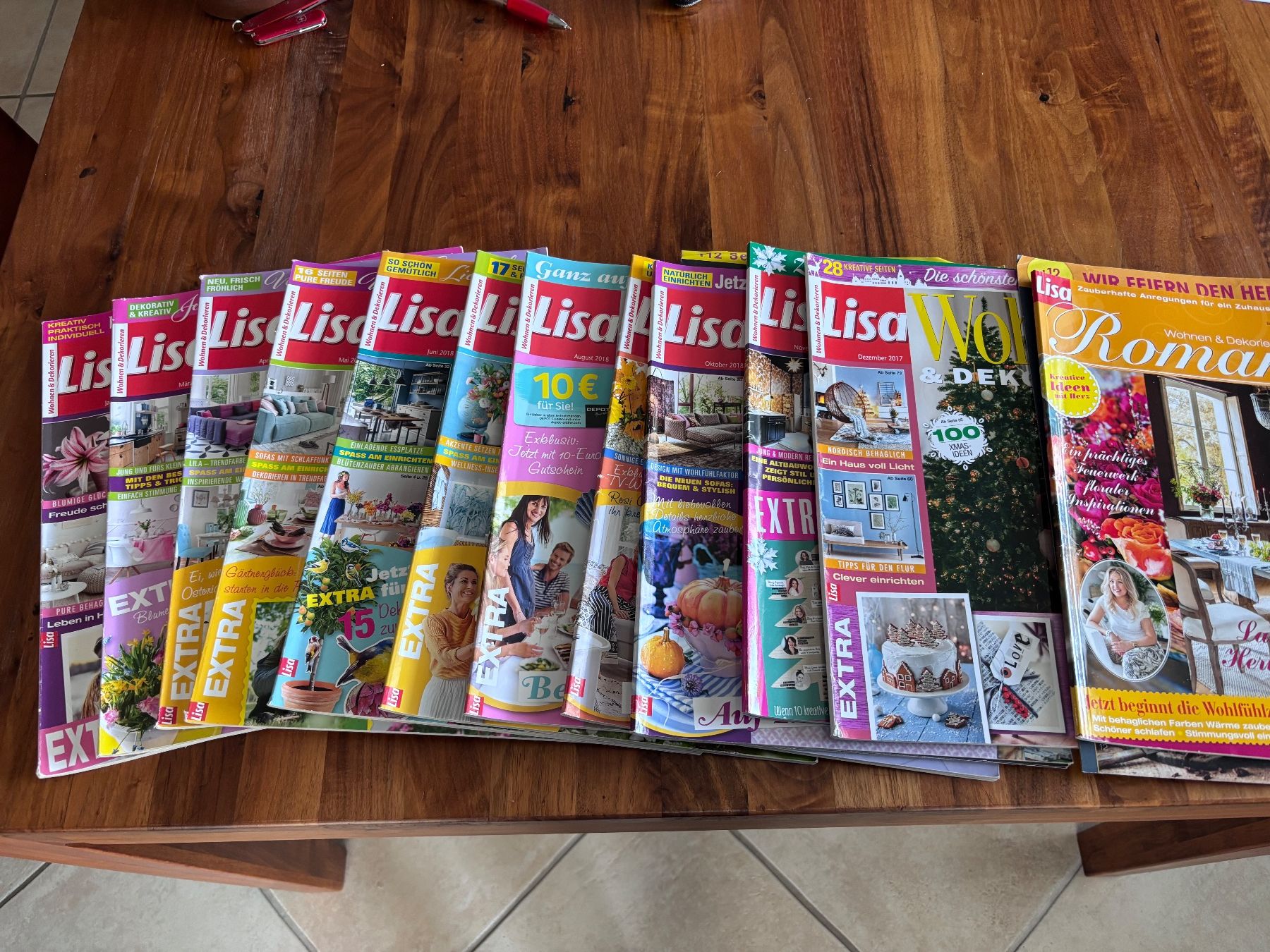 Zeitschriften & Magazine: LISA Wohnen und Dekorieren 2018 – Gebraucht aus Balsthal von Uroby