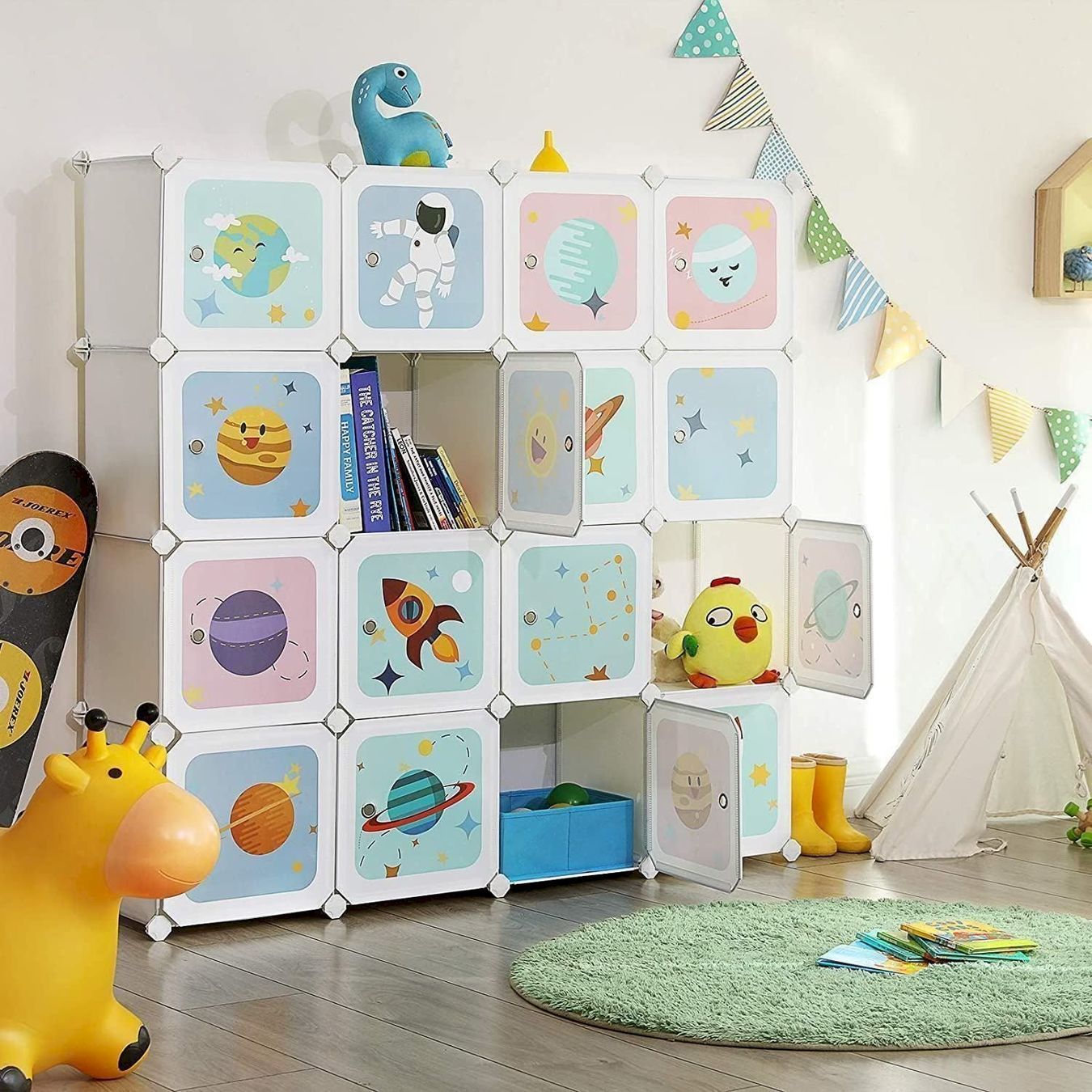 Scaffali: Kinderregal mit 16 Fächern für Kinder – Nuovo e nell'imballaggio originale da Bottighofen venduto da zaap 2