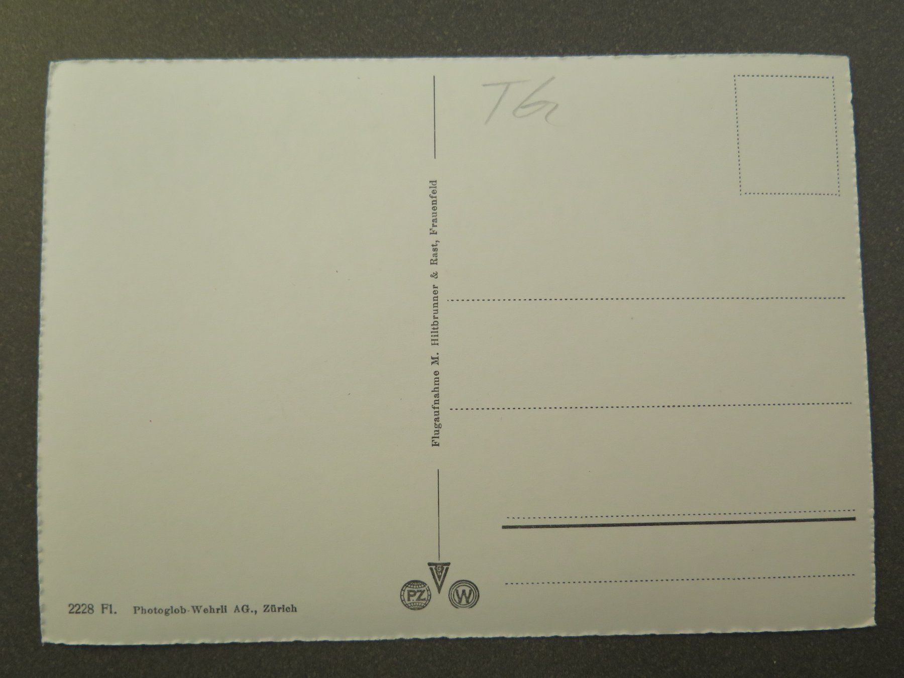 Cartoline postali: FRAUENFELD - FLUGAUFNAHME – Usato da Wittenbach venduto da lipasal 1