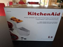 KitchenAid Fleischwolf und Pürieraufsatz 5FVSFGA neu