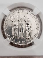 5 Franken Münze 1941 Silber guter Zustand