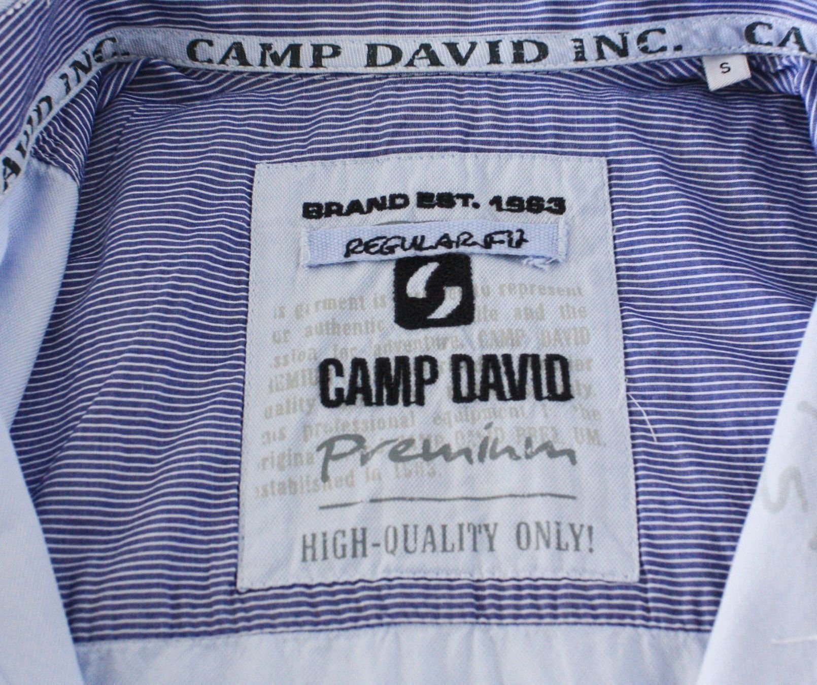 Camp David Camicie: CAMP DAVID Hemd Gr. S – Usato da Belp venduto da caramel-secondhand 2