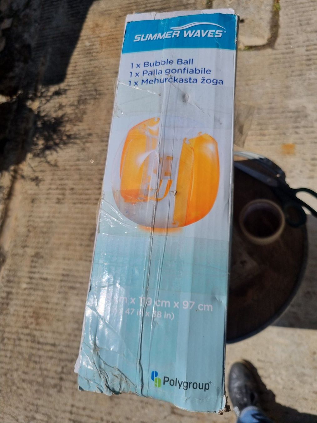 Ballons: Kinder-Bubble-Ball – Neuf (Voir description) à Fürstenaubruck par PizBeverin2018 2