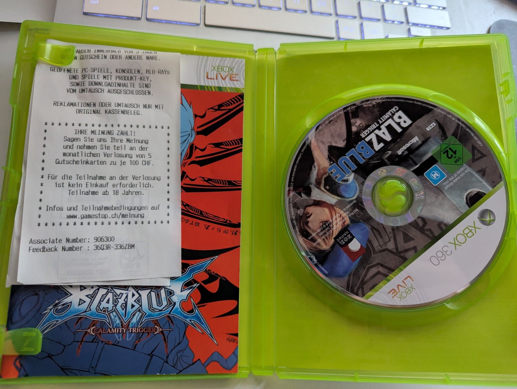 Spiele: BlazBlue Calamity Trigger - Xbox 360 Game – Gebraucht aus Hünenberg See von SpecialEditionGaming 2