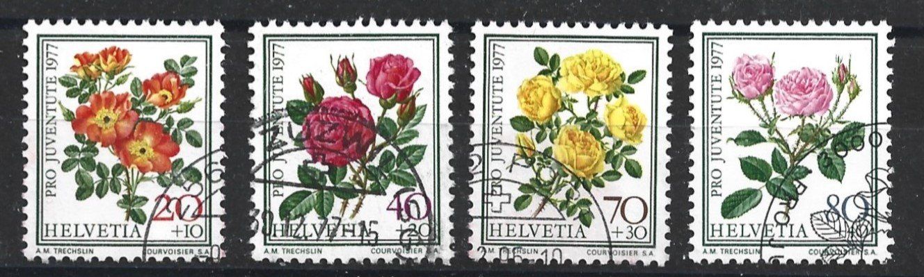 Tutti i francobolli: 1977 Pro Juventute – Usato da Trübbach venduto da Sammer51