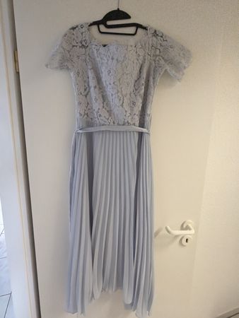 Kleid Coast Spitze hellblau Grösse 40 NEU
