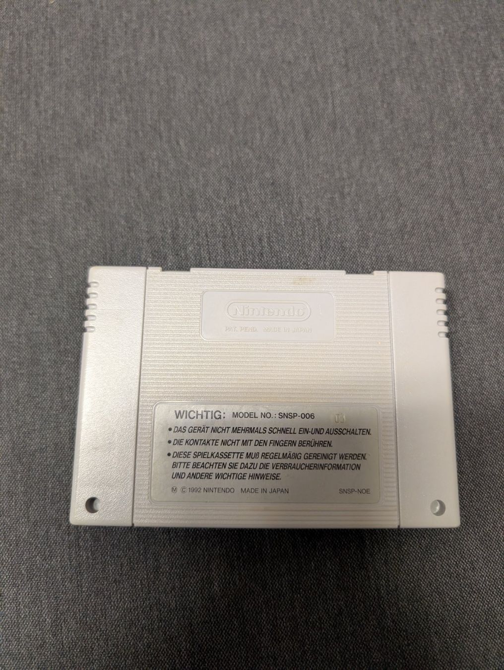 Giochi: Super soccer super Nintendo – Usato da Giubiasco venduto da Ticinerd 1