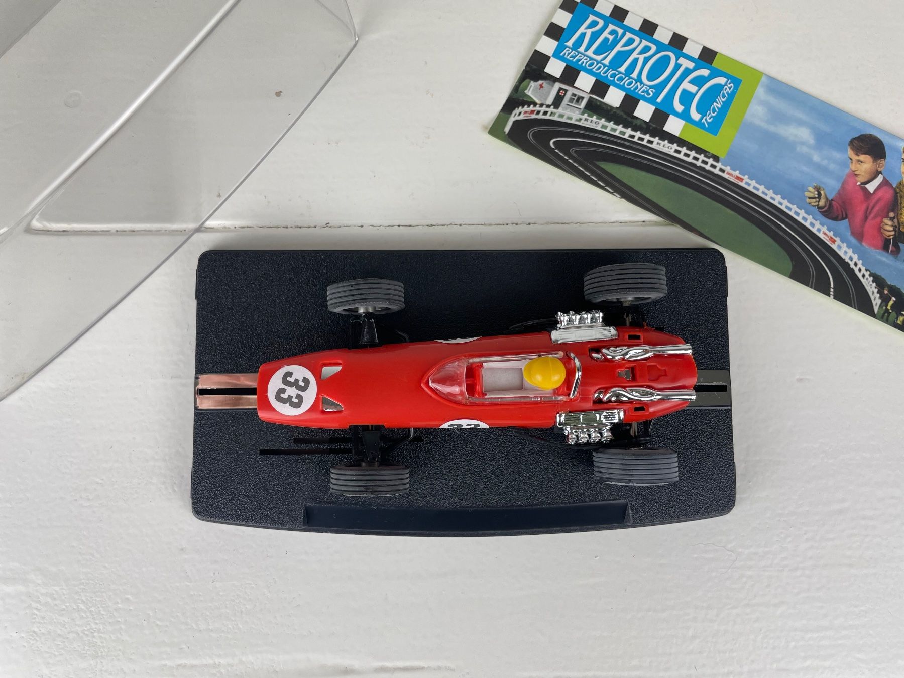 Carrera Piste: Reprotec 5037 BRM F1 Red #33 – Nuovo (secondo la descrizione) da Genthod venduto da lightyear63 4