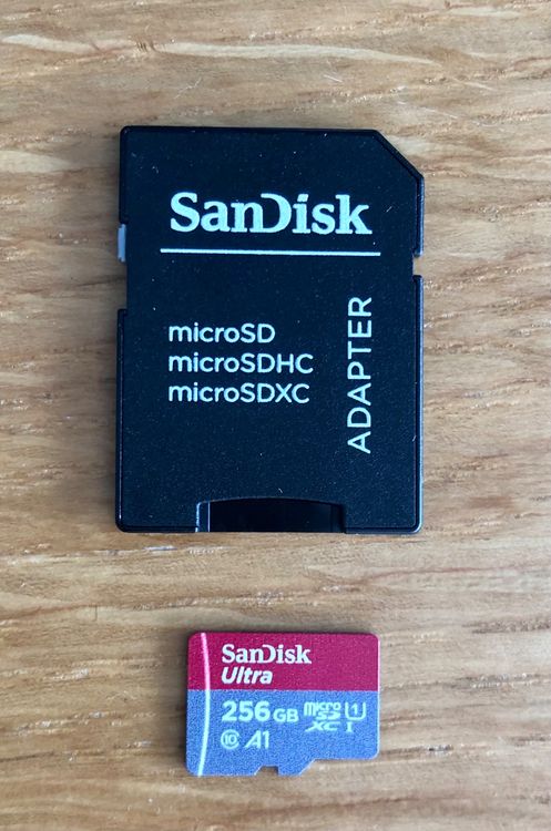 Micro SD card 256gb - Sandisk Ultra | Kaufen auf Ricardo