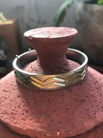 WIRD ENTSORGT - Vintage Armreif 70er Mädchen Dubai Armspange