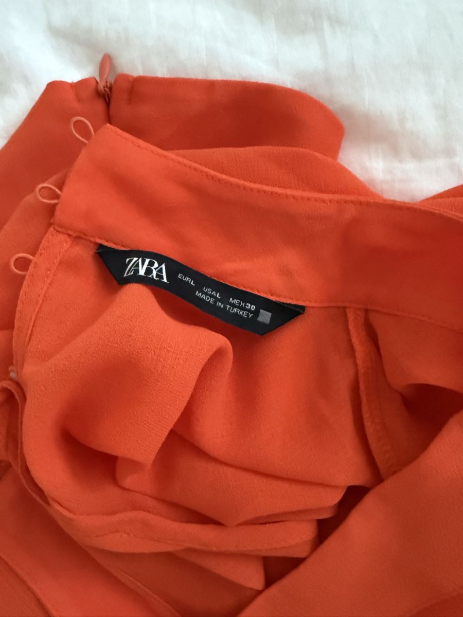 Zara Camicette: Zara Bluse orange Gr. L – Usato da Wil SG venduto da xrnvani 3