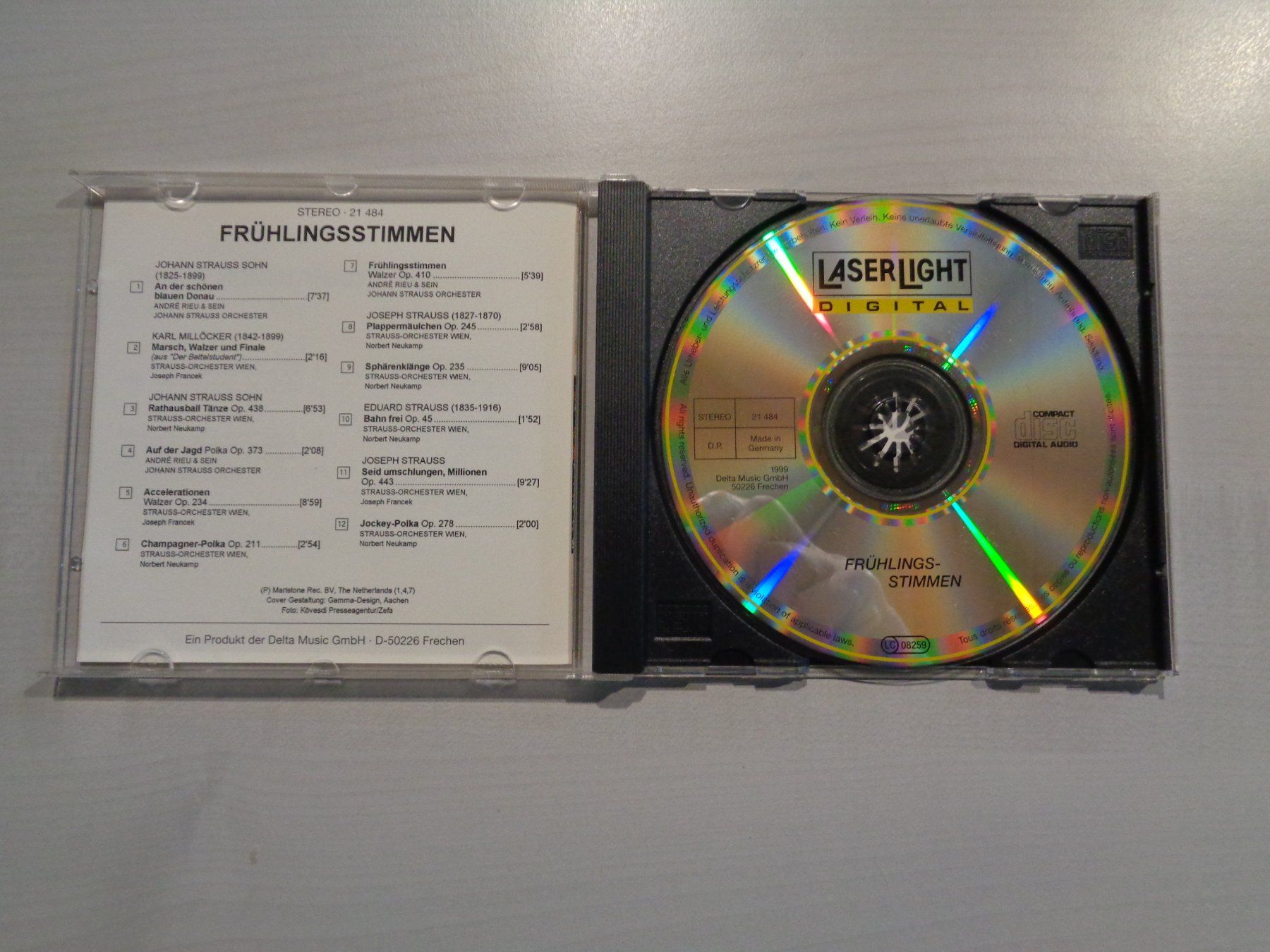 CD: CD Frühlingsstimmen – Usato da Birsfelden venduto da Albatros55 1