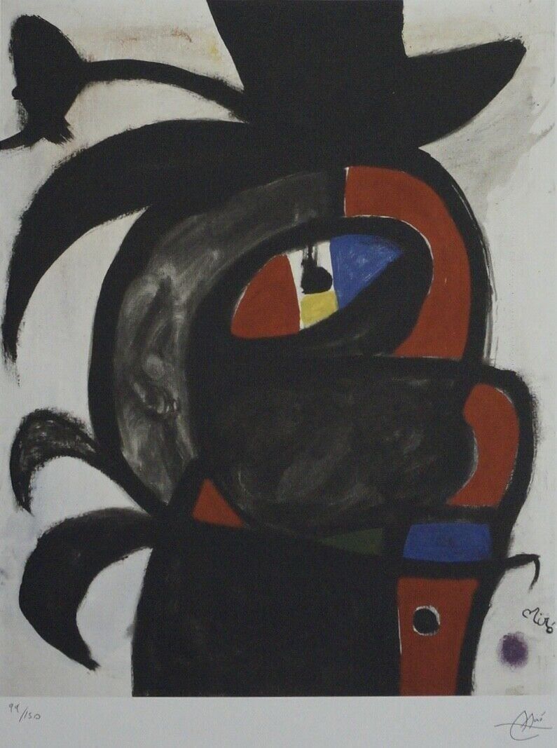 Foto & Immagini: JOAN MIRO     HANDNUMMERIERT DRUCKSIGNIERT – Usato da Gersau venduto da grafik-kunst 1